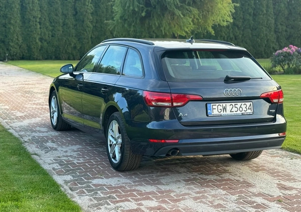 Audi A4 cena 65900 przebieg: 170000, rok produkcji 2016 z Wojkowice małe 106